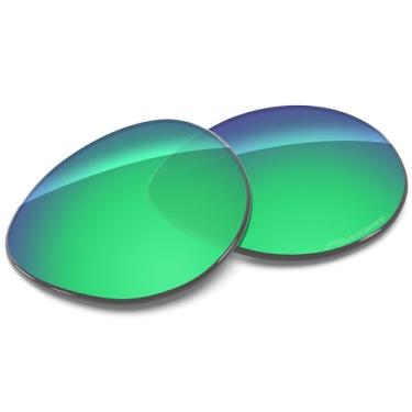 Imagem de Tintart Lentes de substituição de desempenho compatíveis com RayBan Meta Headliner RW4009 50 mm polarizado gravado, Verde esmeralda - Polarizado máximo, One Size