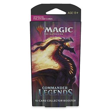 Imagem de Magic: The Gathering Commander Legends Collector Booster Pack | 15 Cards | 5 Legends Per Pack | 13 Foils | Min. 2 Extended-Art Cards