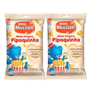 Imagem de Kit 2 Snack Mucilon Pipoquinha Milho 35g
