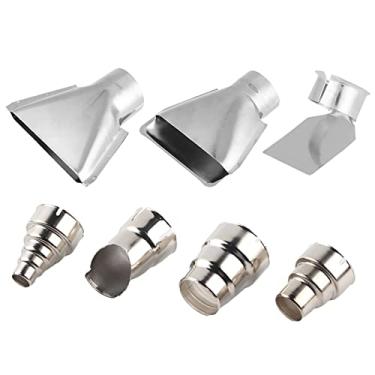 Imagem de Bocal para Armas de Ar Quente, 7 Peças, Bicos para Armas de Calor de 35-40mm, Bico para Estação de Ar Quente, Acessório de Ferramenta de Reparo de Estação de Solda de Ar Quente