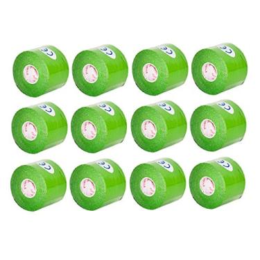 Imagem de Kinesiology Tape Pro Athletic Impermeável Suporte Muscular Kinesio Fita Esportiva para Atletas 5 cm x 5 m 12 Rolos Verde Limão