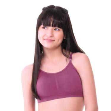 Imagem de Top Teen Com Bojo Removível Sem Costura Juvenil Zee Rucci - ZR2400005,