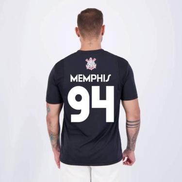 Imagem de Camisa Corinthians Memphis 94 Fitness Preta - Coimbra, P