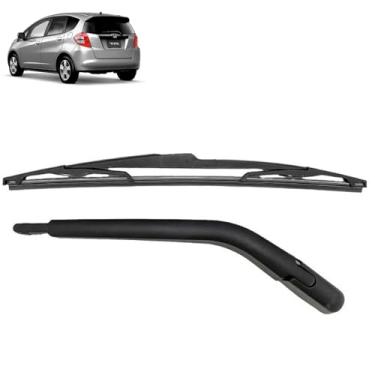 Imagem de Braço Haste Palheta Limpador Traseiro Completo Honda Fit 2008 2009 2010 2011 2012 2013 2014