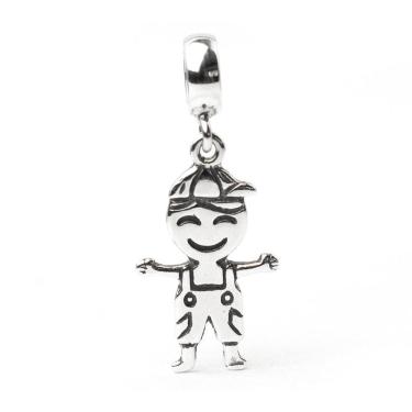 Imagem de Berloque Pingente Menino Feliz