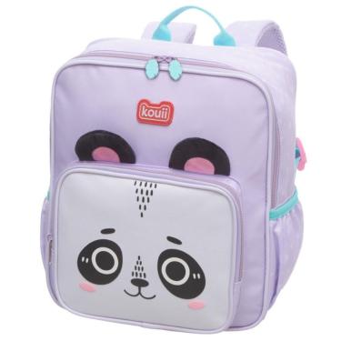 Imagem de Mochila de Costas Infantil c Alça Ajustável Menina Pandinha