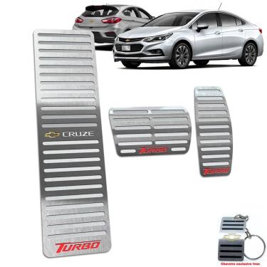 Imagem de Descanso Pedaleira Chevrolet Cruze Turbo 2017 A 2020 Prata