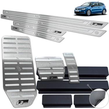 Imagem de Descanso Pedaleira Auto Soleira Polo R-Line 2003 2015 Prata