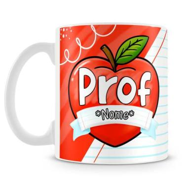 Imagem de Caneca Personalizada para Professor com Foto e Nome - Presente Especia