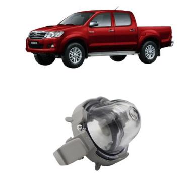 Imagem de Lanterna de Luz de Placa para Toyota Hilux 2005 a 2014 com Soquete - n