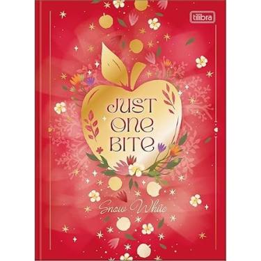 Imagem de Tilibra Caderno Brochura Capa Dura Colegial Branca de Neve, 160 Folhas (Vermelho)