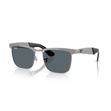 Imagem de Óculos de Sol Wayfarer Deluxe Prata Ray-Ban