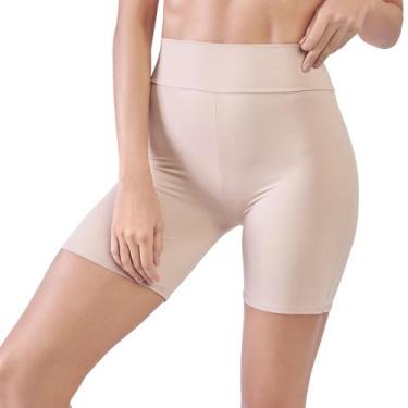 Imagem de Short Modelador Microfibra - donna, P, Chocolate