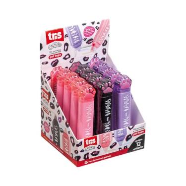 Imagem de Fita Corretiva + Cola Tris Holic Pets Cartela 1 Unidade