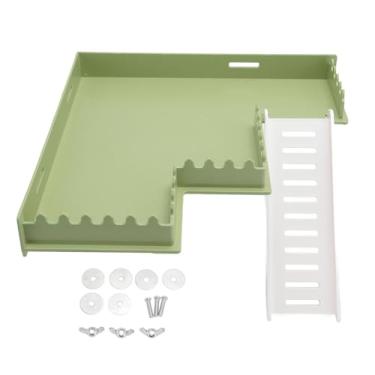 Imagem de HEEPDD de Plataforma de Hamster Multiuso Conjunto para Gaiola de Animais de Estimação Interna Large Space, Brinquedo Interativo Divertido para Gaiola de Animais de Estimação Em Uma de de Grande, (M
