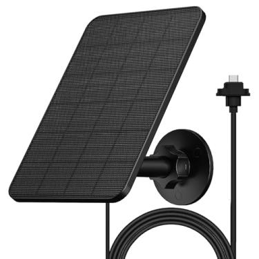 Imagem de Solar Panels for Blink Outdoor Camera,4W Solar Charger for Blink Outdoor 4 (4th Gen), IP66 Waterproof Solar for Blink Outdoor Camera with 13.12Ft Charging Cable & 360°Adjustable Mount