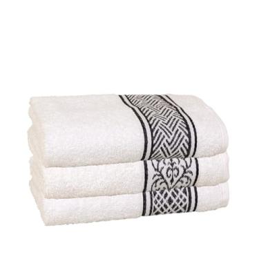 Imagem de Luxure Gourmet – Kit 3 Panos de Copa Premium, Felpudos, Alta Absorção e Durabilidade (Preto c/Desenhos Alternados)