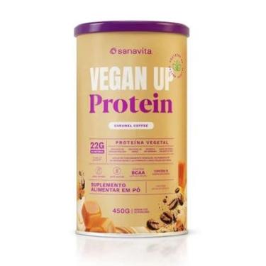 Imagem de Vegan UP Protein - 450g Caramel Coffee - Sanavita-Unissex