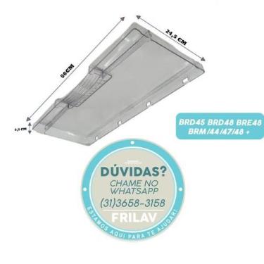 Imagem de Frontal da Gaveta de Legumes Original Brastemp 326064410 - Compatível 