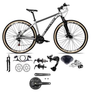 Imagem de Bicicleta 29 Absolute Nero 5 Shimano Alívio e Altus 27v K7 Hidráulico 