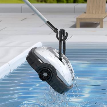 Imagem de Gancho de poste de piscina para limpador robótico, acessórios de postes, aspirador de pó robótico para piscina, ganchos de vassoura de piscina para piscinas, fixa-se a postes telescópicos