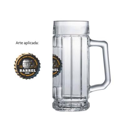 Imagem de Caneca de Cerveja Alaska Barrel 365ml - Ruvolo