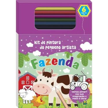 Imagem de Livro - Livro de Pintura do Pequeno Artista: Fazenda