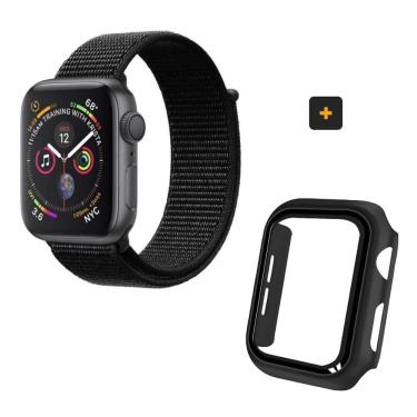 Imagem de Case para Apple Watch 42MM + Pulseira para Apple Watch Ballistic - Gshield