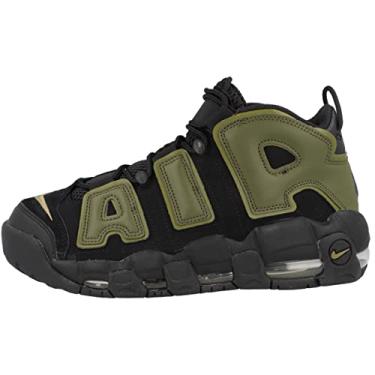 Imagem de Nike Air More Uptempo 96 Mens Basketball Shoes Black Rough Green Size 11