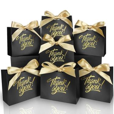 Imagem de Sacos de presente DOYIDE Small Thank You, pacote com 60 unidades para 