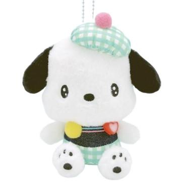 Imagem de Nakajima Corporation Sanrio Characters Gingham Denim Pochacco Mascote 210913-25 A 14,5 x L 33 x P 8,5 cm