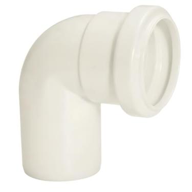 Imagem de Joelho 90° para Esgoto Série Normal, PVC Branco, DN40/DN50/DN75/DN100, Sistema de Condução e Armazenamento, NBR 5688 (10un - DN75)