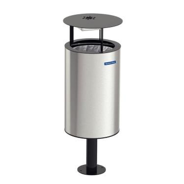 Imagem de Lixeira Tramontina Messina Inox Acabamento Acetinado 55 L Tramontina