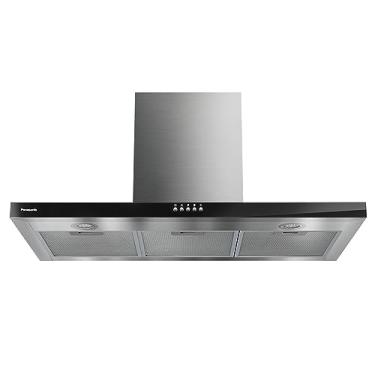 Imagem de Panasonic Coifa de Parede 90cm Black Glass Modo Depurador FV-9HSDB2