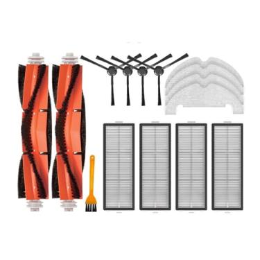 Imagem de Compatible With Xiaomi Dreame Bot D10 Plus RLS3D Robot Vacuum Cleaner Replacement Parts Accessories Main Side Brush Hepa Filter Mop Dust Bag(Chocolate)