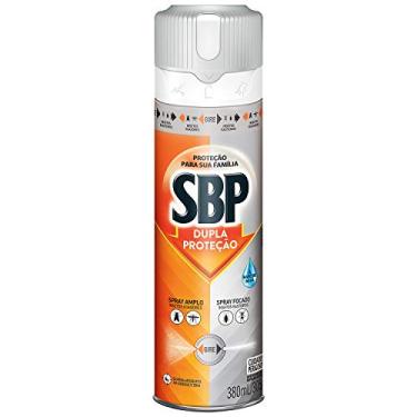 Imagem de SBP Aerossol Multi Inseticida Dupla Ação 380ml, SBP, Laranja/Cinza