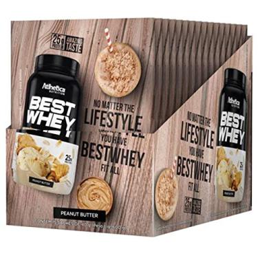 Imagem de Best Whey Sachê (15 Sachês - 35G) - Sabor Peanut Butter, Atlhetica Nutrition