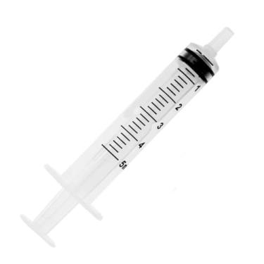 Imagem de Seringa Descartável 5ml Luer Slip (Liso) Sem Agulha Caixa C/100 Unidades - SR