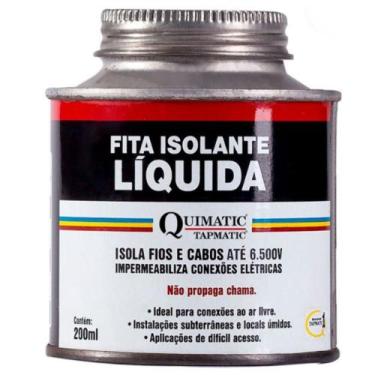 Imagem de Fita Isolante Líquida 200ml BD1 Quimatic, Preto