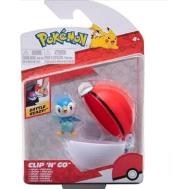 Imagem de Pokémon - Clip'n'Go Pokéball - Plinfa & Pokéball, Oficial com Detalhes 5 cm Figure