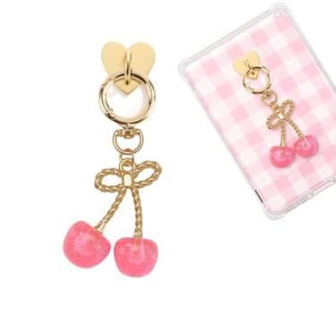 Imagem de JHZforest Lindas correntes para Kindle, acessórios de corrente de pingente de e-reader compatíveis com Kindle/E-Reader/presente de telefone para leitores amantes de livros, rosa