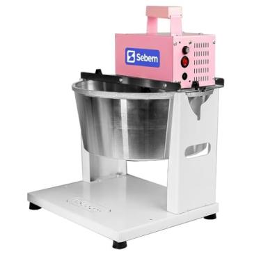 Imagem de Máquina de Mexer Doces Panela Misturador Misturela Rosa 10 Litros Aluminio Fundido Profissional para Cozinha com Base Bivolt Sebem