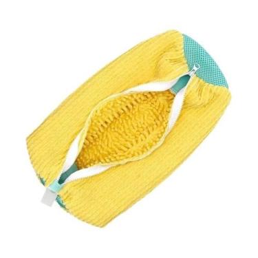 Imagem de Saco Durável Para Máquina De Lavar Sapatos Com Conjunto De Escovas De 