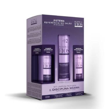 Imagem de Kit PLASTICA dos FIOS Fioterapia Progressiva Profissional - CADIVEU