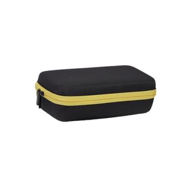 Imagem de Bothyi Estojo rígido para bateria de arranque de carro, bolsa de armazenamento, prático, suporte organizador, caixa de energia de emergência em EVA (somente, Zíper Amarelo