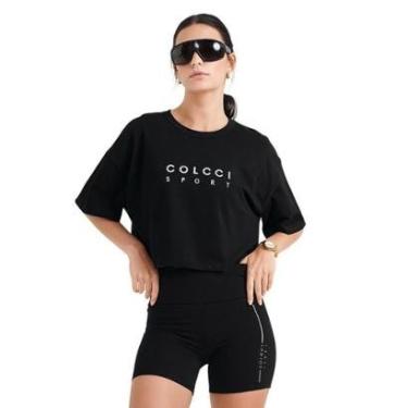 Imagem de Cropped Colcci Preto Feminino-Feminino