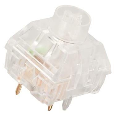 Imagem de Naroote Interruptores de Teclado Mecânico à Prova d'água, 30 Peças, Interruptor de Teclado Diy para Entusiastas de Mecânico Silencioso, Material Plástico (#15)