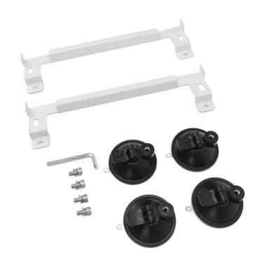 Imagem de AUNMAS Suporte de Carro para Mini Kit de Ventosa de Teto Solar, Sucção Forte para Instalações Versáteis, ABS Premium e Metal para Carros, Trailers e Barcos