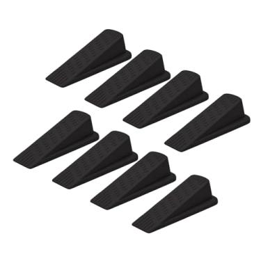 Imagem de Pernas de Porta Quentes Protetores 8 Peças - Protetor Borracha com Base Máxima Força Aderência Design Estrutura Único Sem Marcas para Tapetes Laminados Linóleo Telhas Madeira Pisos Concreto Solução Fá