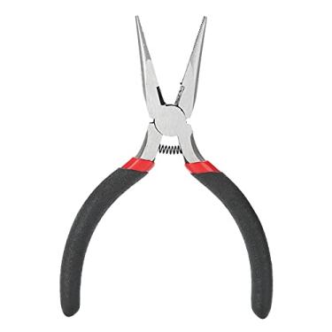 Imagem de DIY Jewelry Making Pliers Mini Wire Cutting Pliers Cable Nippers Side Cutting Nippers for Jewelry Making Beading Wire Work Crafting Steel 13cm 5.1inch 70g (Long nose pliers)